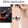 70Pcs 7 Style 201 Stainless Steel European Beads OPDL-UN0001-05-6