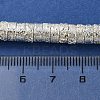 Electroplated Natural Lava Rock Beads Strands G-I360-A01-04-4