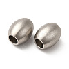 Non-Tarnish 304 Stainless Steel European Beads STAS-F281-09P-3