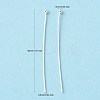 Brass Ball Head Pins RP0.6X40mm-S-2