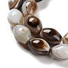 Natural Eye Agate Beads Strands G-NH0019-D03-02-3