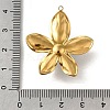 304 Stainless Steel Pendants LS-STAS-V006-01G-05-3