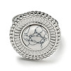 304 Stainless Steel Open Cuff Rings RJEW-C079-16P-01-2