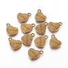 Mother's Day Tibetan Style Alloy Pendants TIBEP-5408-AB-FF-1