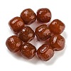 Natural Carnelian Carved Beads G-Q006-01-1