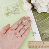 20Pcs 4 Styles Brass Pendants KK-ME0001-43-3