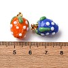 Handmade Lampwork Pendants LAMP-S069-05A-3