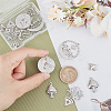 16Pcs 8 Style 201 & 304 Stainless Steel Charms STAS-SC0004-92-3