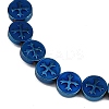 Electroplated Synthetic Non-magnetic Hematite Beads Strands G-K375-B02-04-3