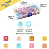 450Pcs 8 Colors Opaque Acrylic Beads OACR-FS0004-03-4