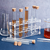 1 Set Acrylic Multi-Use Colorimetrical Cylinder Tube Display Racks AJEW-OC0004-31-4