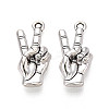 Tibetan Style Alloy Pendants TIBE-N014-26AS-1