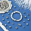 100Pcs 10 Styles Tibetan Style Alloy European Beads TIBE-CJ0001-32-6