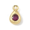 Brass Micro Pave Cubic Zirconia Charms KK-G548-20G-01-1