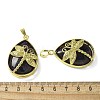 Natural Amethyst Pendants G-G900-01G-06-3
