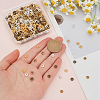 600pcs 4 Colors Tibetan Style Alloy Beads Daisy Spacer Beads TIBEB-SP0001-18-3