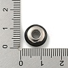 304 Stainless Steel Enamel European Beads STAS-U005-01D-P-3
