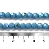 Opaque Glass Beads Strands EGLA-A035-P6mm-L12-4