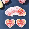 Coated Paper Thank You Greeting Card DIY-FS0007-76D-2