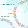 1 Strand Dyed Natural Selenite Beads Strands G-GO0001-75-2