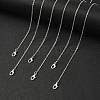 Iron Cable Chain Necklace Making MAK-YW0001-13-4