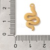 Ion Plating(IP) 304 Stainless Steel Pendants STAS-C110-06G-3