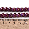 Baking Paint Glass Beads Strands DGLA-N008-8mm-04-5