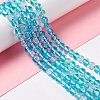 Synthetic Moonstone Beads Strands G-E573-02A-07-1