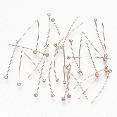Brass Ball Head pins X-KK-RP0.5x20mm-RG-1