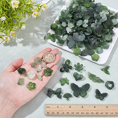 200G Transparent Acrylic Beads OACR-NB0001-53A-1