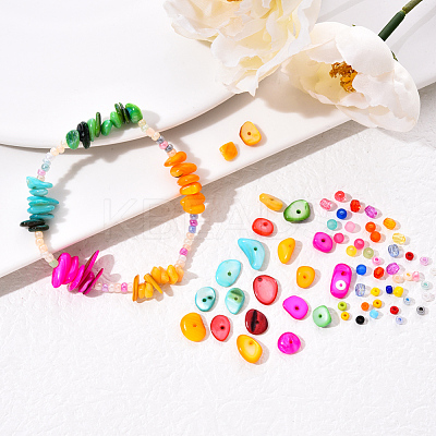 Beads Kit for DIY Jewelry Making Finding Kit DIY-YW0004-34-1