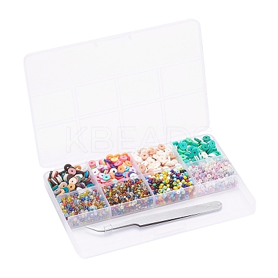 DIY Beads Jewelry Making Kit DIY-YW0004-48-1