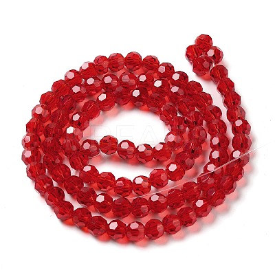 Transparent Glass Beads EGLA-A035-T6mm-D07-1