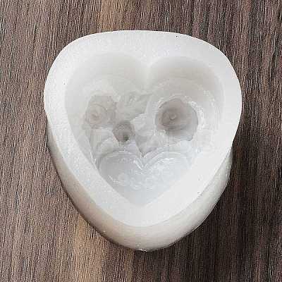 Valentine's Day Heart & Rose DIY Silicone Molds SIL-Z008-02D-1