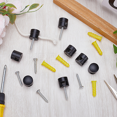 Aluminum Cable Management Clips AJEW-WH0502-14B-1