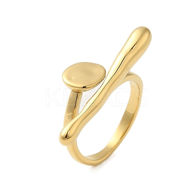 304 Stainless Steel Rings for Women RJEW-U013-06G-1