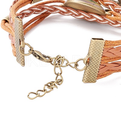 Rainbow Pride Bracelet LS-BJEW-F426-01H-1