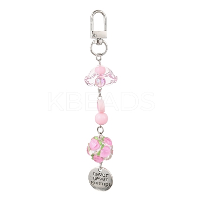 Handmade Polymer Clay & Acrylic & Resin & Glass Pendant Decorations KEYC-FS00037-02-1