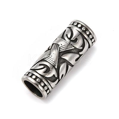 304 Stainless Steel Beads STAS-D166-44AS-1