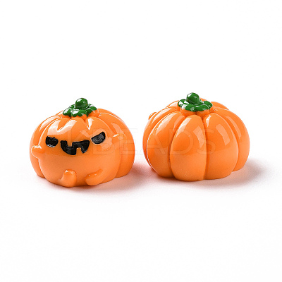 Halloween Opaque Resin Cabochons RESI-D063-15C-1