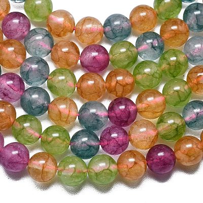Natural Malaysia Jade Beads Strands G-L645-C01-8mm-10-1