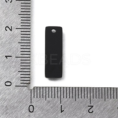 Ion Plating(IP) 304 Stainless Steel Mirror Polished Finish Stamping Blank Tag Charms STAS-K270-36B-1