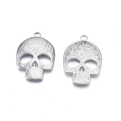 Non-Tarnish 201 Stainless Steel Pendants STAS-S119-164P-1