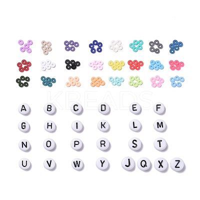 DIY Beads Jewelry Kits DIY-JQ0001-07-4mm-1