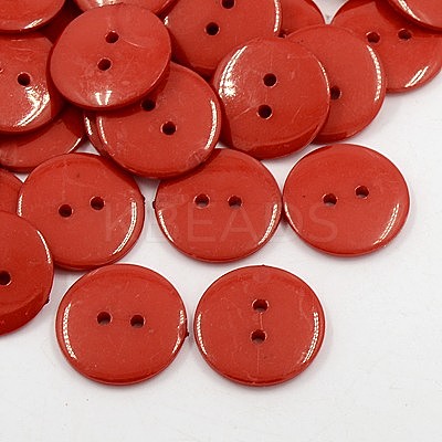 Acrylic Sewing Buttons BUTT-E084-B-04-1