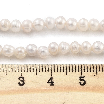 Natural Cultured Freshwater Pearl Beads Strands PEAR-C003-39-1