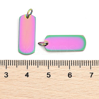 304 Stainless Steel Pendants Ion Plating(IP) STAS-I311-30RC-1