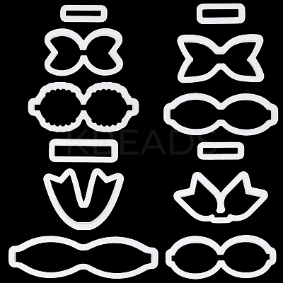 4 Boxs 4 Styles Plastic Molds DIY-SC0030-53B-1