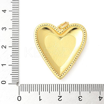Brass Micro Pave Cubic Zirconia Pendants KK-U053-13G-1