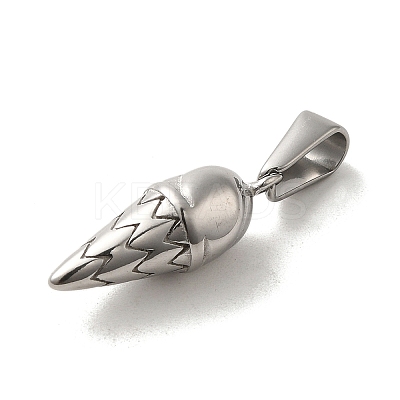 Non-Tarnish 304 Stainless Steel Pendants X-STAS-B053-33P-1
